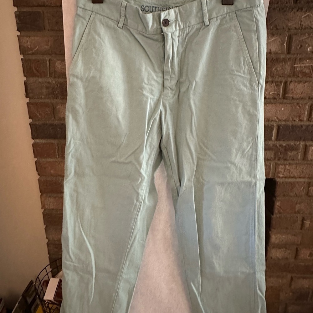 Southern proper Men's Light Green Pants